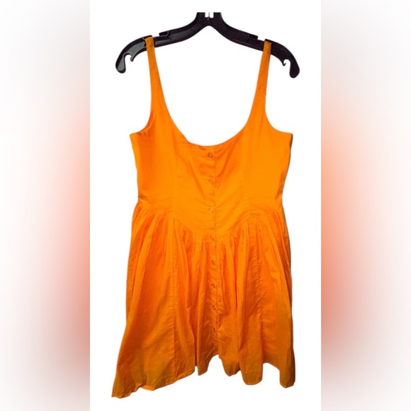 ASOS Vibrant Orange Mini Dress - Picture 5 of 7